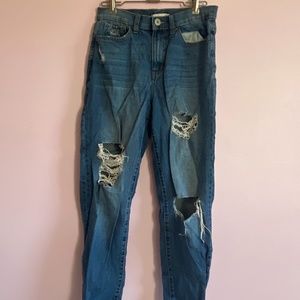 WOMENS MOM JEANS size 5